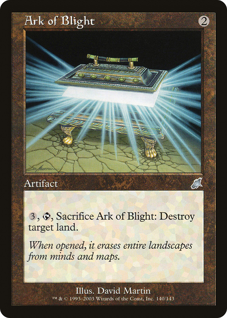 Image of Ark of Blight (SCG-140) - Scourge Foil