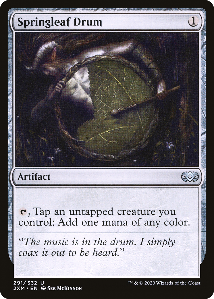 Image of Springleaf Drum (2XM-291) - Double Masters