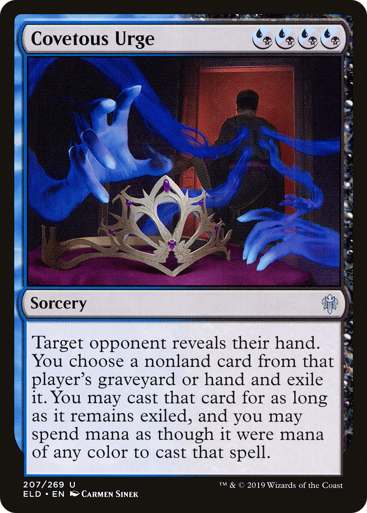 Image of Covetous Urge (ELD-207) - Throne of Eldraine