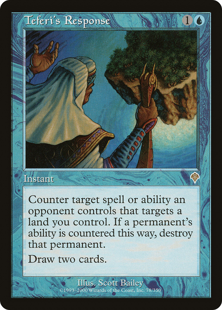 Image of Teferi's Response (INV-078) - Invasion