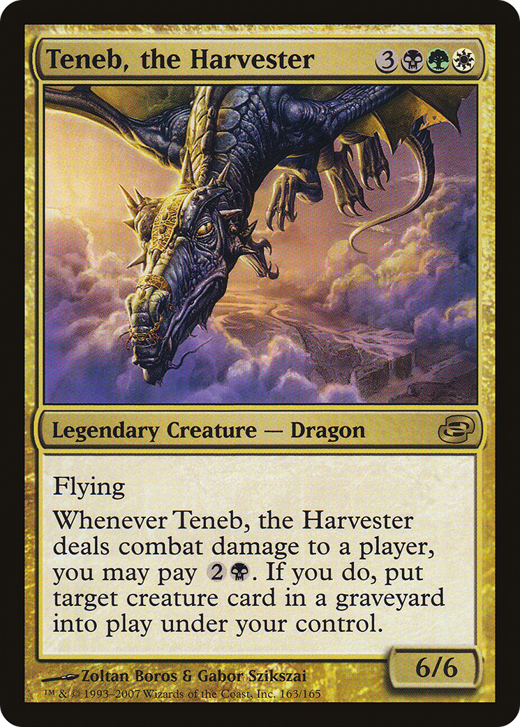 Image of Teneb, the Harvester (PLC-163) - Planar Chaos Foil