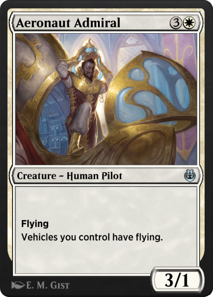 Image of Aeronaut Admiral (KLR-002) - Kaladesh Remastered
