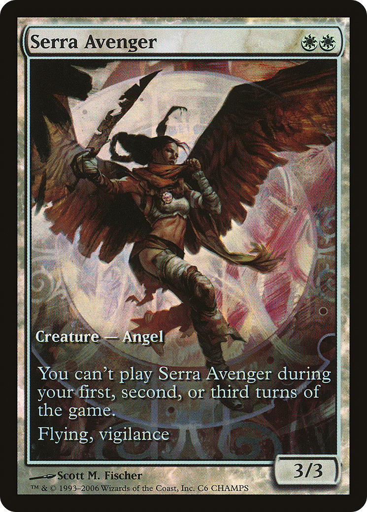 Image of Serra Avenger (CHAMPS-006) - Champs and States Foil