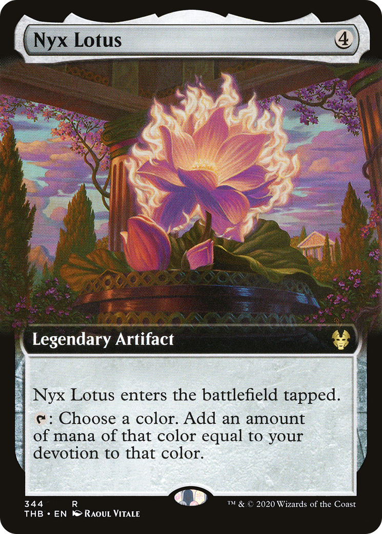 Image of Nyx Lotus (Extended Art) (THB-344) - Theros Beyond Death: (Extended Art)