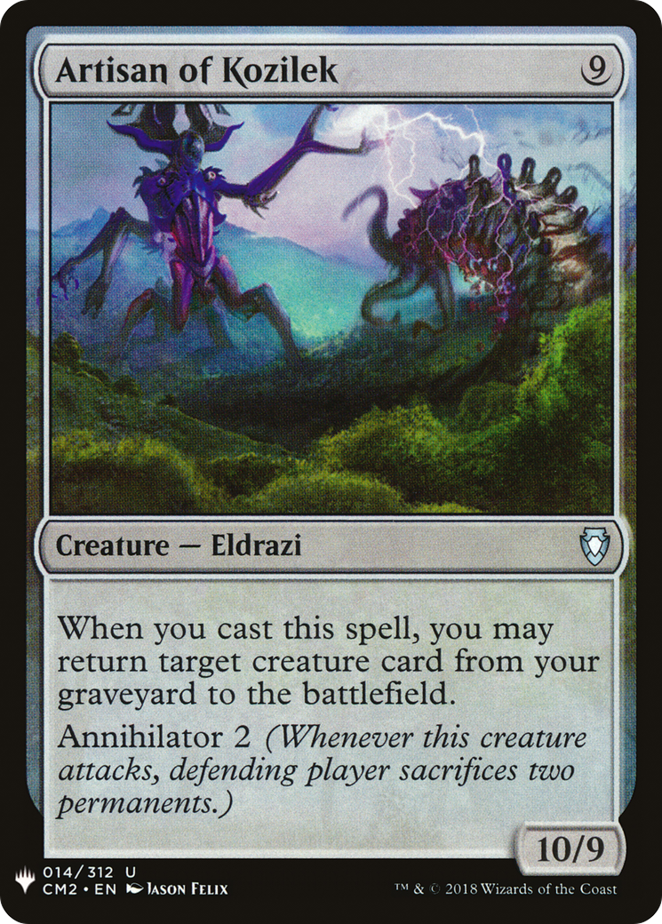 Image of Artisan of Kozilek (LIST-CM2-14) - The List