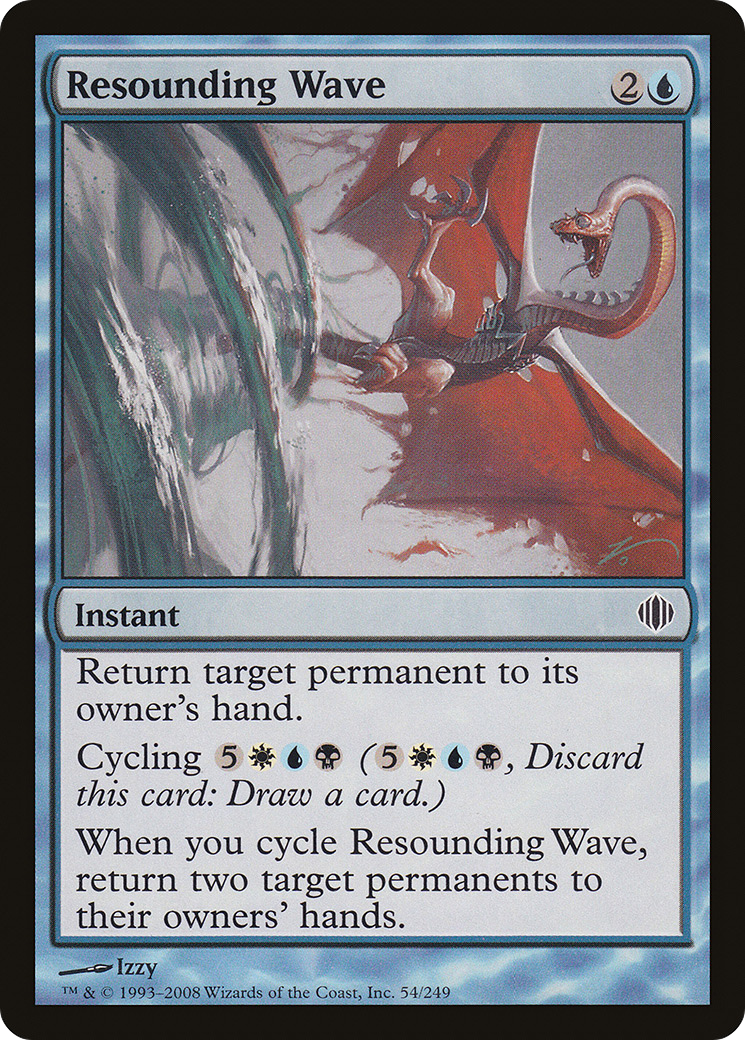 Image of Resounding Wave (ALA-054) - Shards of Alara