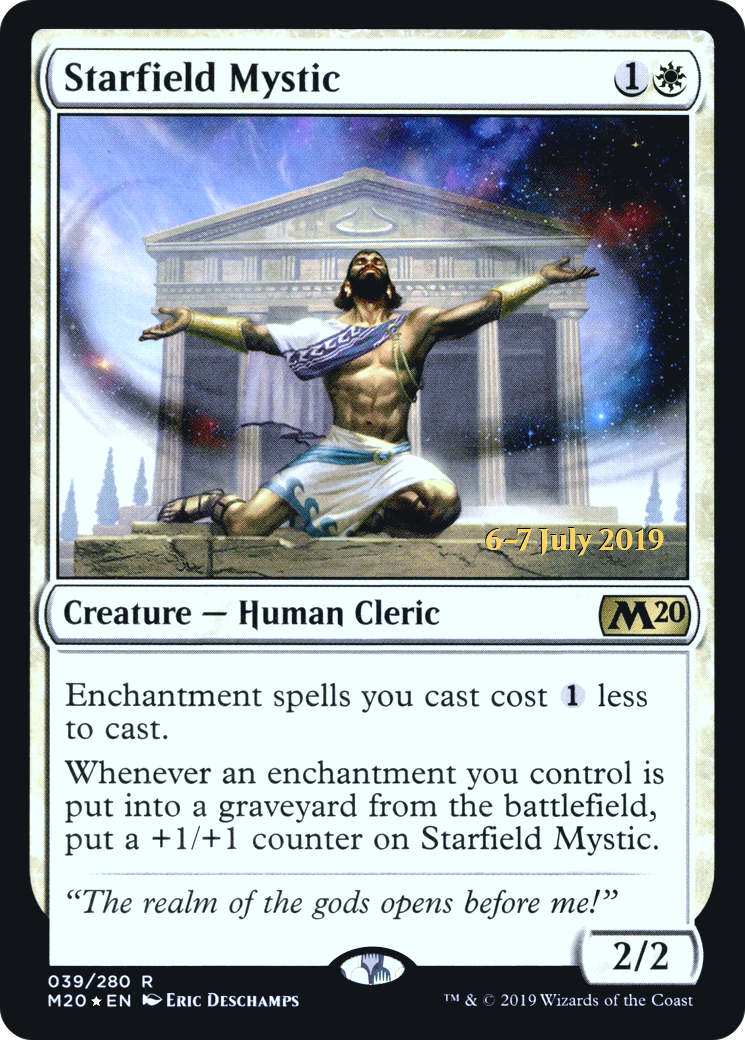 Image of Starfield Mystic (PRE-039) - Core Set 2020 Promos Foil