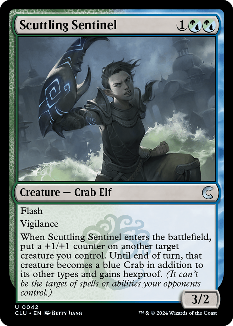 Image of Scuttling Sentinel (CLU-042) - Ravnica: Clue Edition