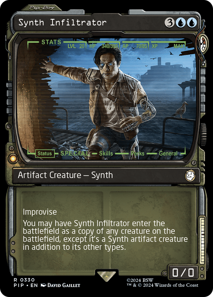 Image of Synth Infiltrator (Showcase) (PIP-330) - Fallout: (Showcase)