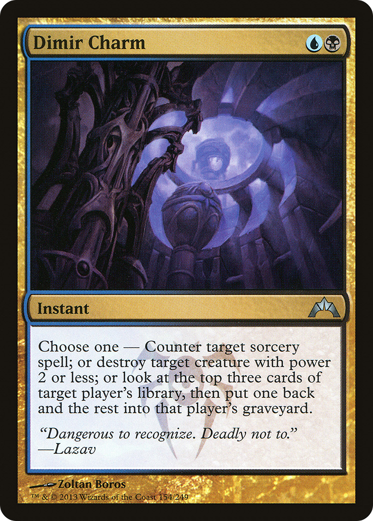 Image of Dimir Charm (GTC-154) - Gatecrash