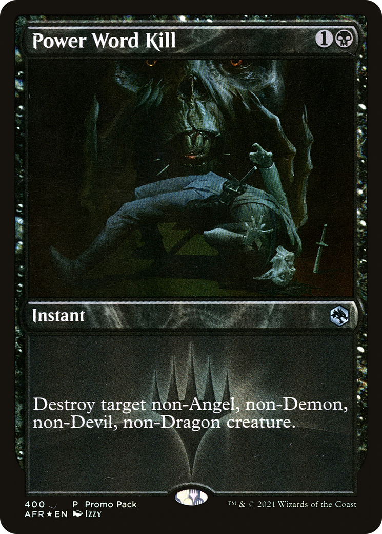 Image of Power Word Kill (PPAFR-400) - Adventures in the Forgotten Realms Foil