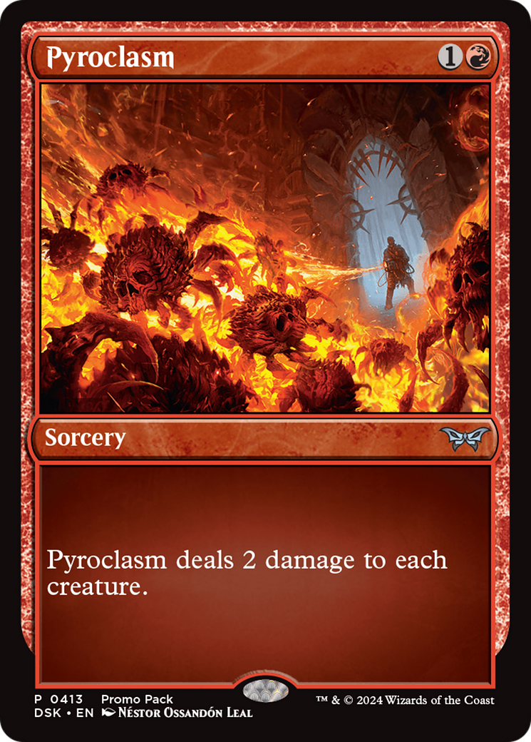 Image of Pyroclasm (PPDSK-413) - Duskmourn: House of Horror Foil