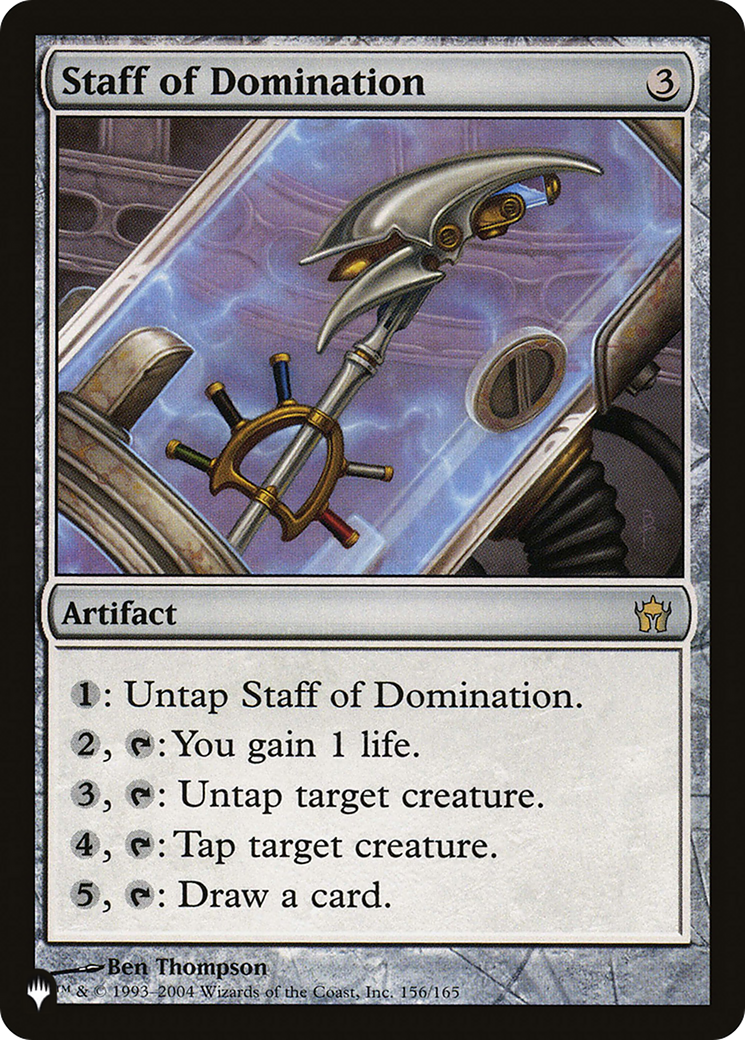 Image of Staff of Domination (LIST-156/165) - The List