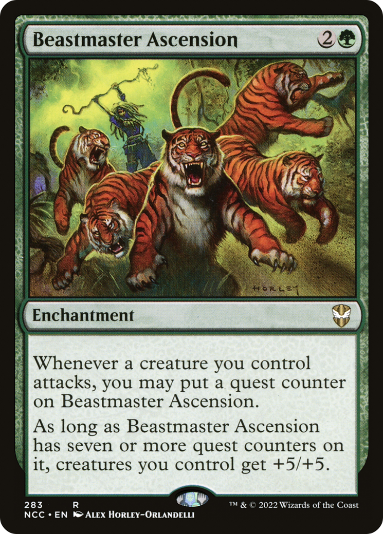 Image of Beastmaster Ascension (NCC-283) - New Capenna Commander