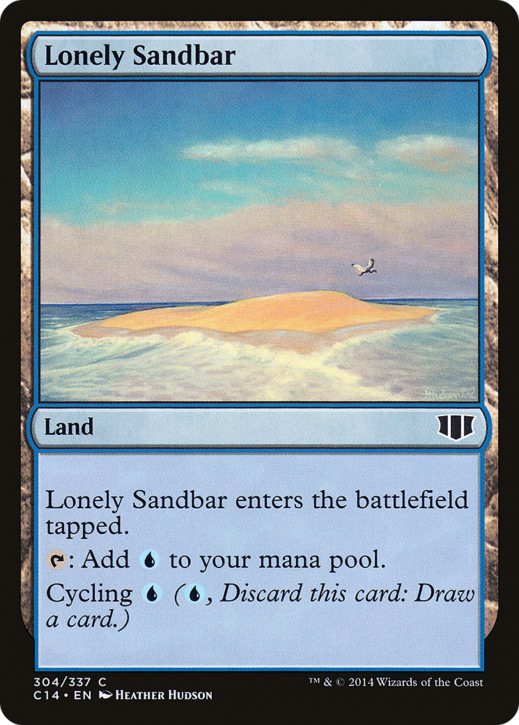 Image of Lonely Sandbar (C14-304) - Commander 2014