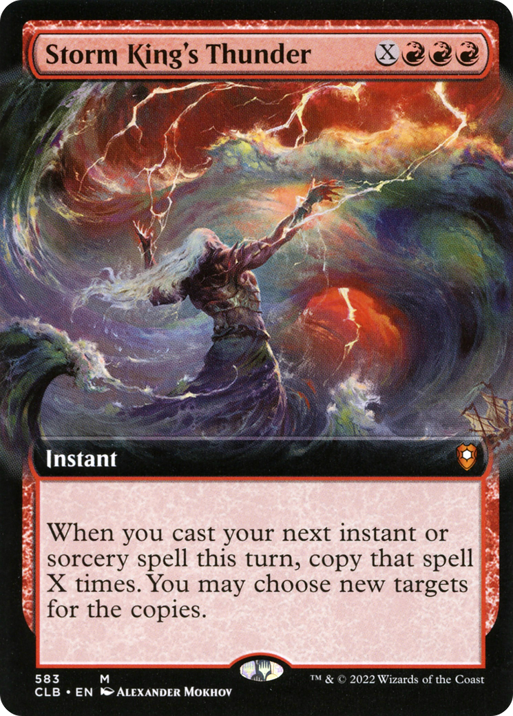 Image of Storm King's Thunder (Extended Art) (CLB-583) - Commander Legends: Battle for Baldur's Gate: (Extended Art)