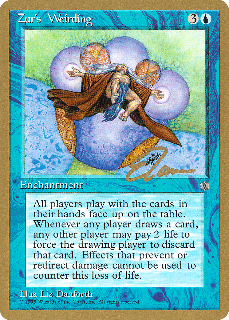 Image of Zur's Weirding - 1996 Eric Tam (ICE) (WCD-) - Pro Tour Collector Set