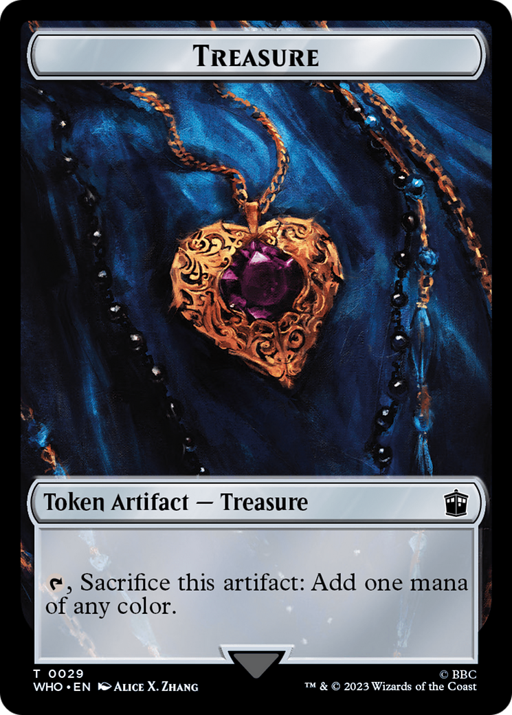 Image of Treasure (TWHO-029) - Doctor Who Tokens