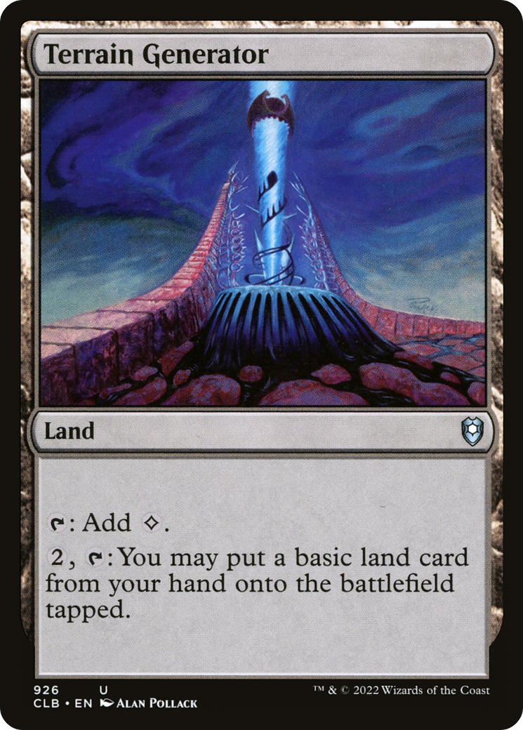 Image of Terrain Generator (CLB-926) - Commander Legends: Battle for Baldur's Gate