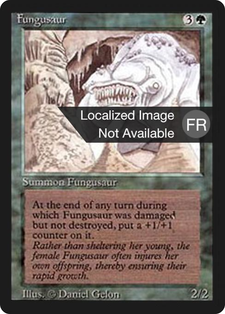 Image of Fungusaur (FBB-) - Foreign Black Border