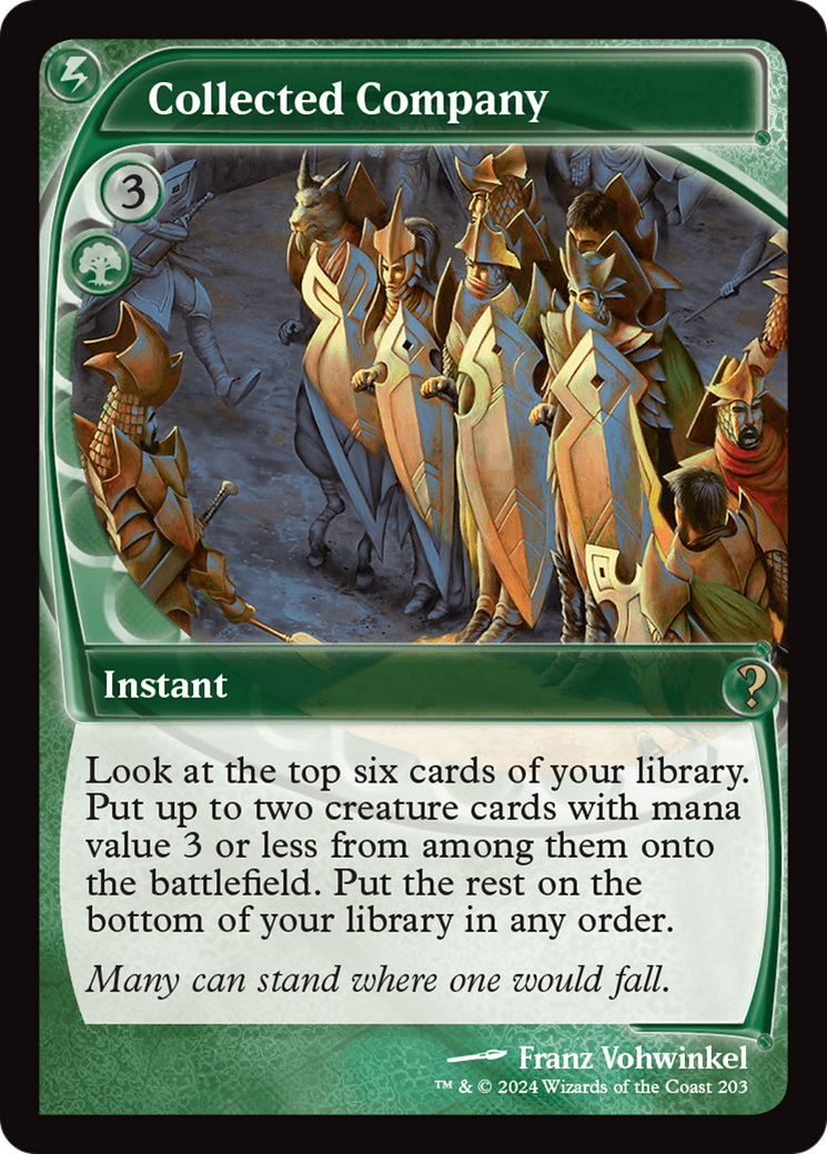 Image of Collected Company (Future Sight) (MB2-203) - Mystery Booster 2 Foil