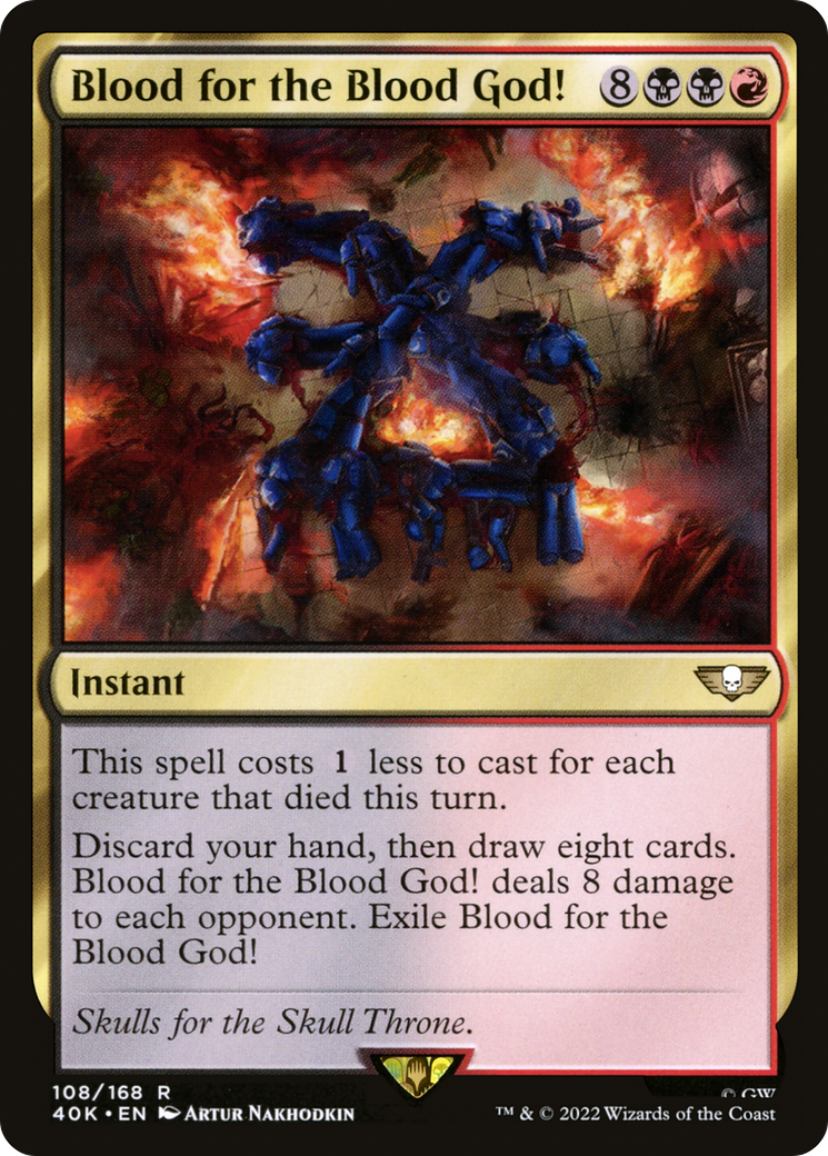 Image of Blood for the Blood God! (40K-108) - Warhammer 40,000 Commander