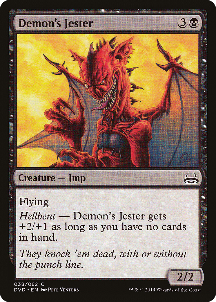 Image of Demon's Jester (DD3-038) - Duel Decks Anthology: Divine vs. Demonic