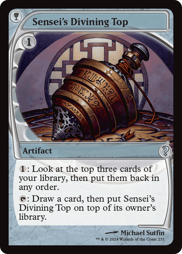 Image of Sensei's Divining Top (Future Sight) (MB2-231) - Mystery Booster 2