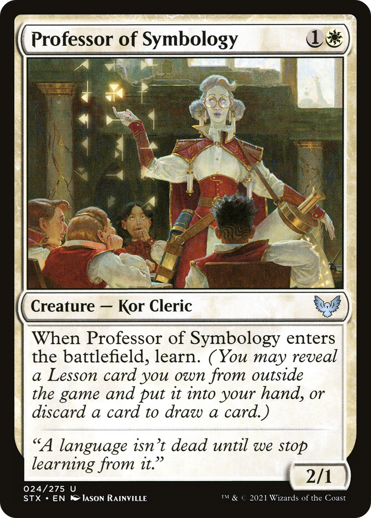 Image of Professor of Symbology (STX-024) - Strixhaven: School of Mages