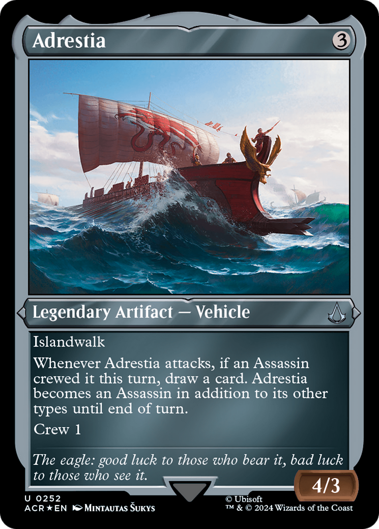 Image of Adrestia (ACR-252) - Assassin's Creed Etched Foil