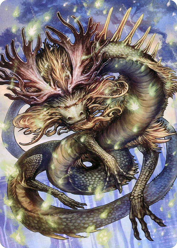 Image of Kura, the Boundless Sky // Kura, the Boundless Sky (ANEO-066) - Neon Dynasty Art Series (Borderless)