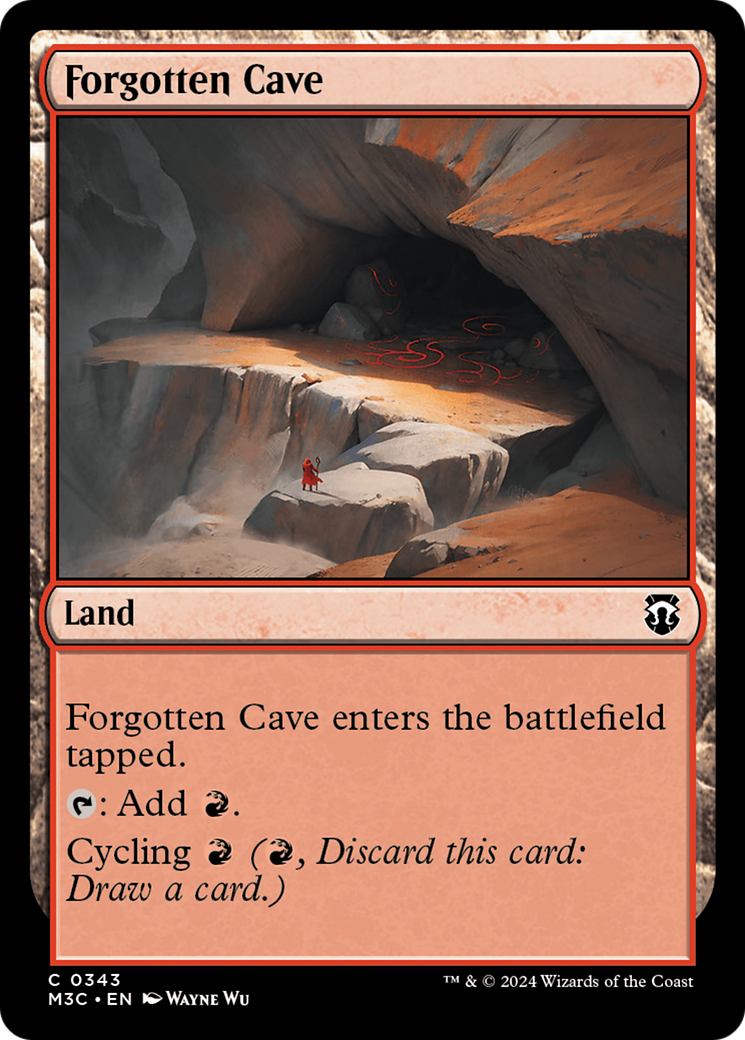 Image of Forgotten Cave (M3C-343) - Modern Horizons 3 Commander