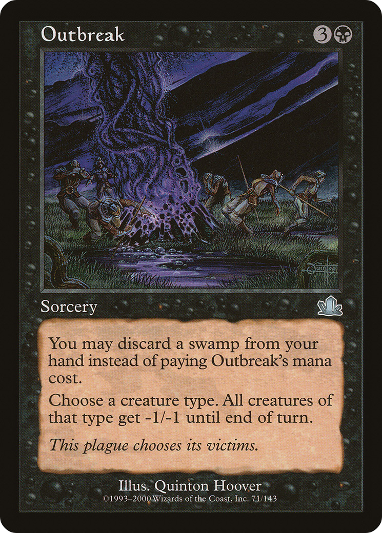 Image of Outbreak (PCY-071) - Prophecy Foil