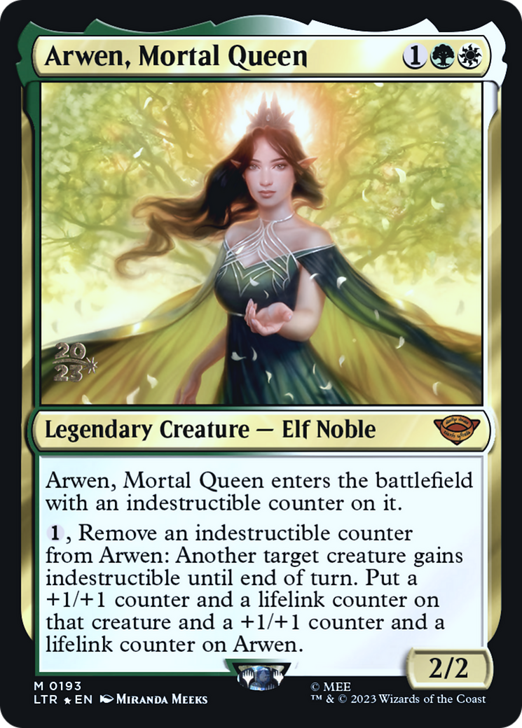 Image of Arwen, Mortal Queen (PRE-193) - Tales of Middle-earth Promos Foil