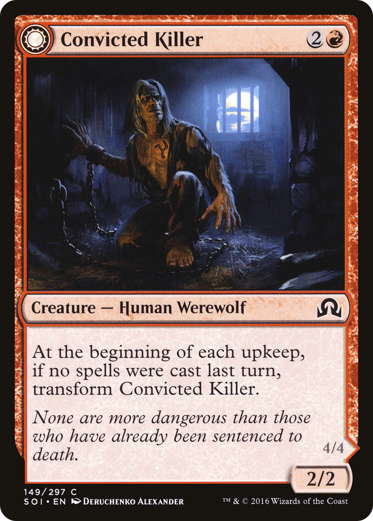 Image of Convicted Killer (SOI-149) - Shadows over Innistrad: (Double Faced Transform)