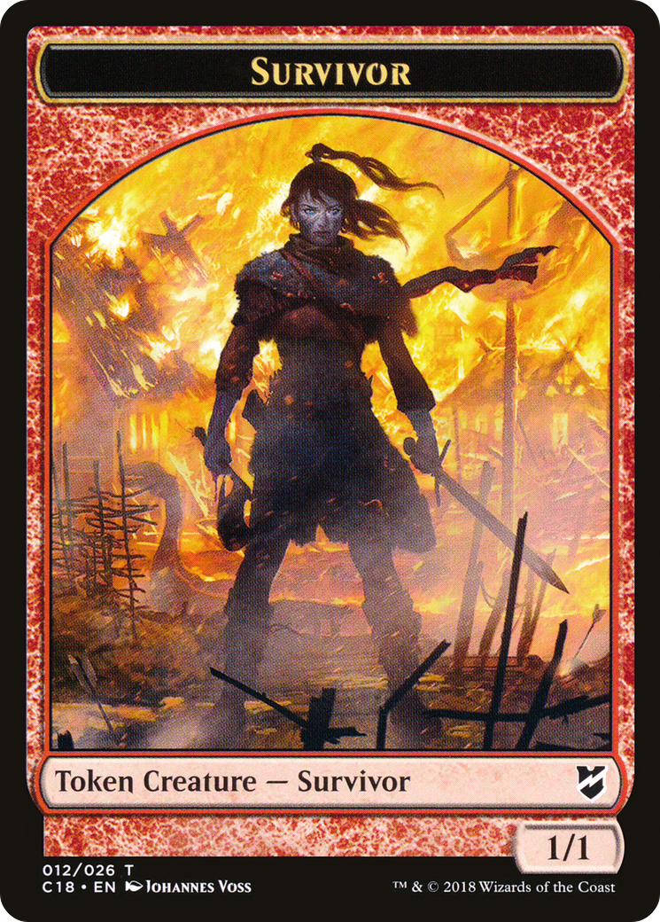 Image of Survivor (TC18-012) - Commander 2018 Tokens