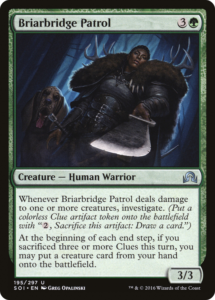 Image of Briarbridge Patrol (SOI-195) - Shadows over Innistrad Foil