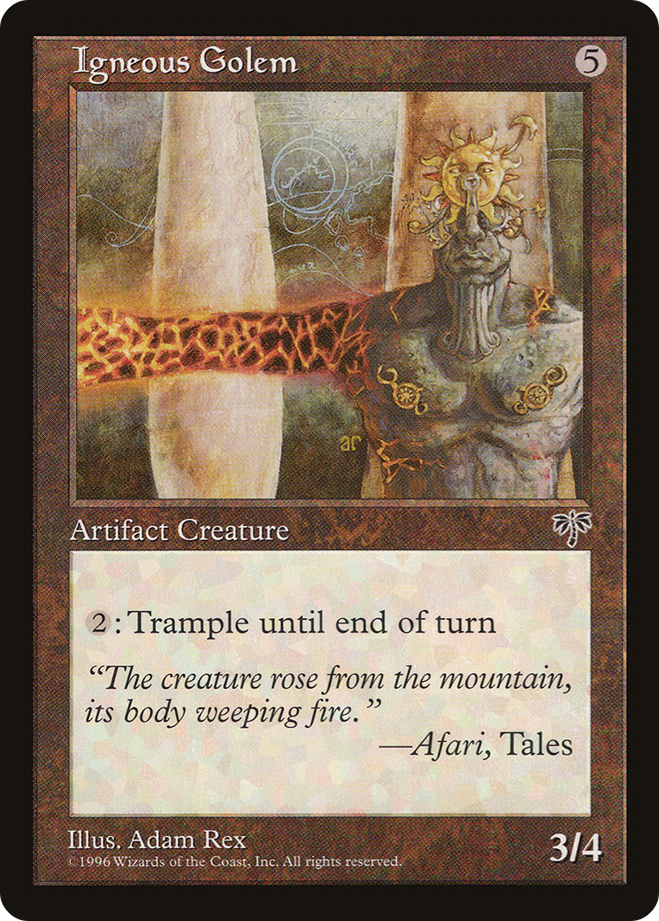 Image of Igneous Golem (MIR-) - Mirage