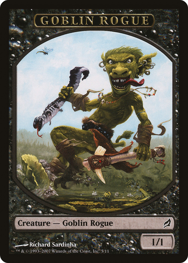 Image of Goblin Rogue Token (LRW-005) - Lorwyn Tokens