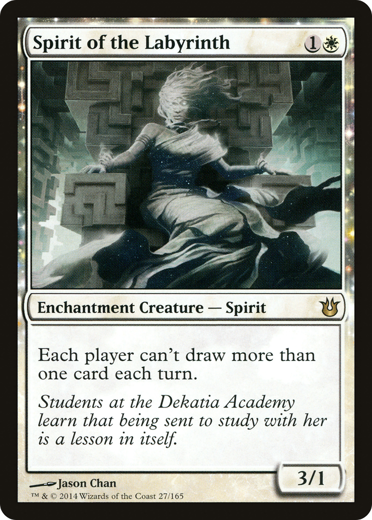 Image of Spirit of the Labyrinth (BNG-027) - Born of the Gods: (enchantment) Foil