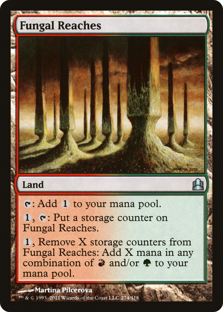 Image of Fungal Reaches (CMD-274) - Commander 2011
