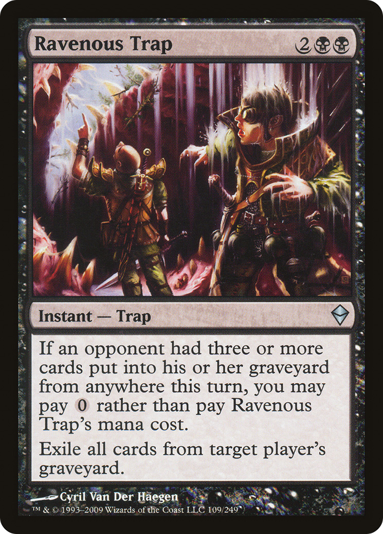 Image of Ravenous Trap (ZEN-109) - Zendikar Foil