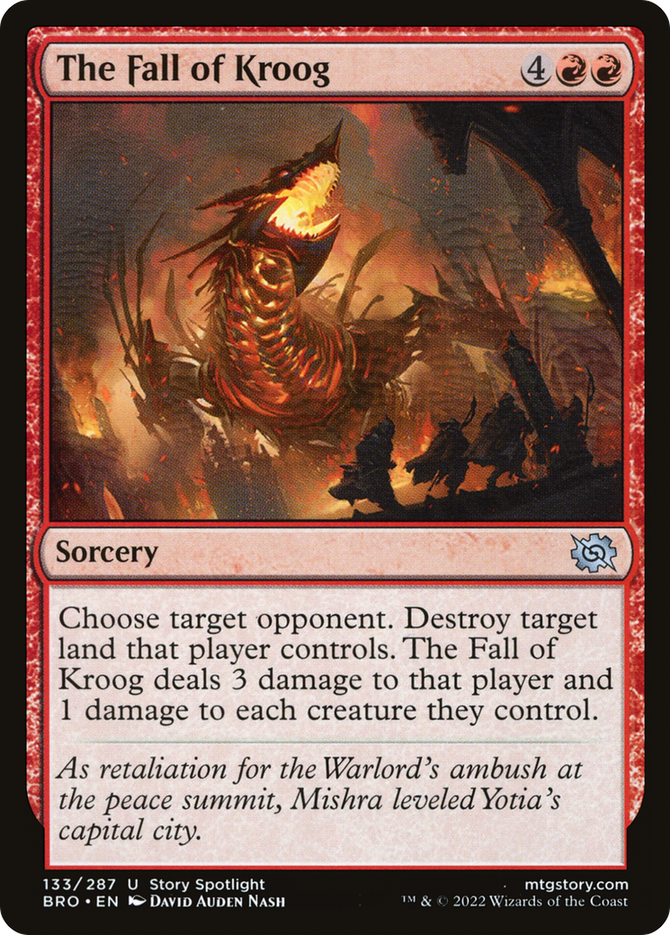 Image of The Fall of Kroog (BRO-133) - The Brothers' War