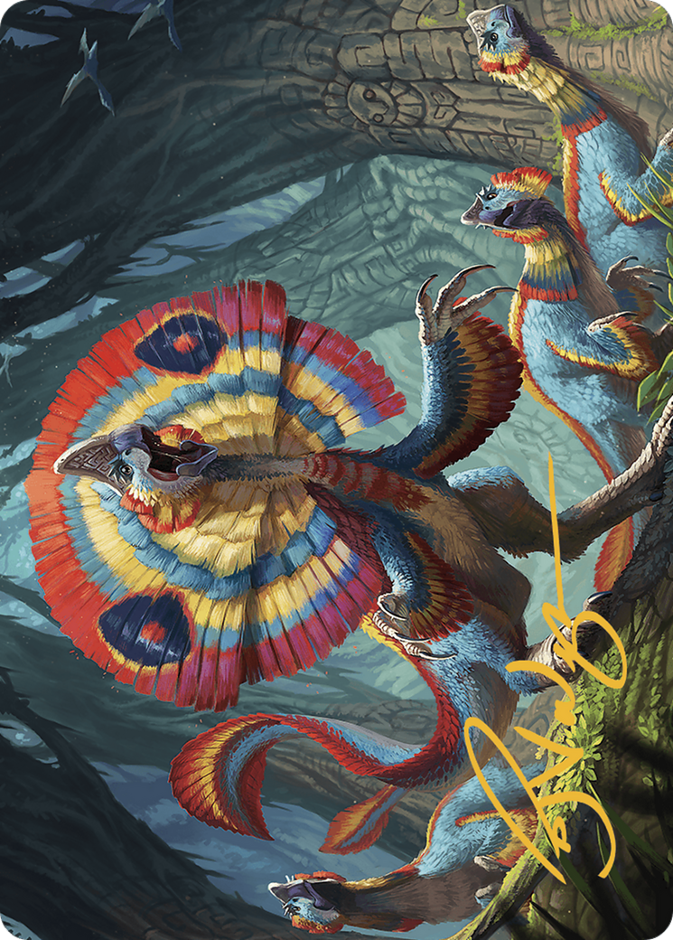 Image of Sunfrill Imitator // Sunfrill Imitator (ALCI-078) - The Lost Caverns of Ixalan Art Series (Borderless) Foil