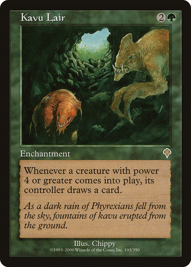 Image of Kavu Lair (INV-193) - Invasion Foil