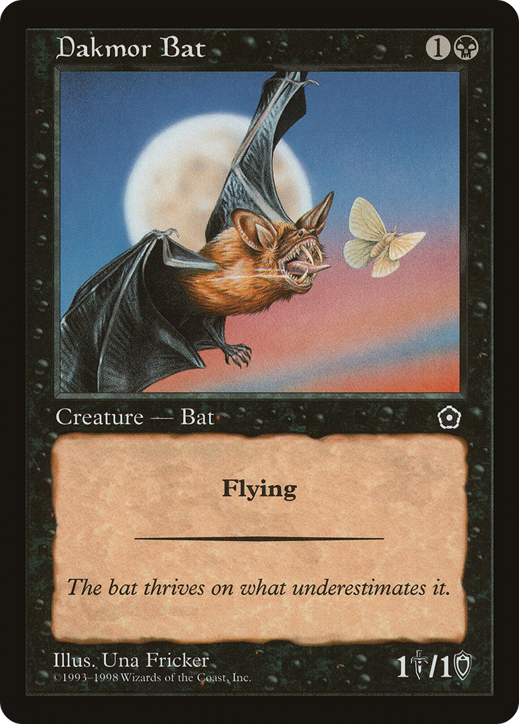 Image of Dakmor Bat (P02-068) - Portal Second Age