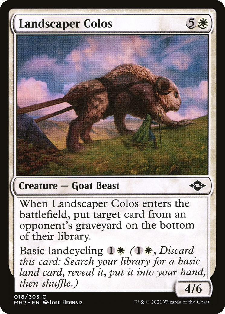 Image of Landscaper Colos (MH2-018) - Modern Horizons 2 Foil