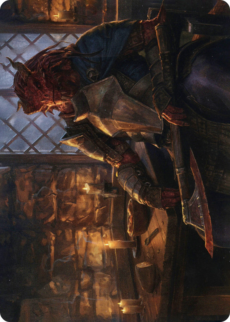 Image of Jaded Sell-Sword // Jaded Sell-Sword (AAFR-047) - Adventures in the Forgotten Realms Art Series (Borderless)