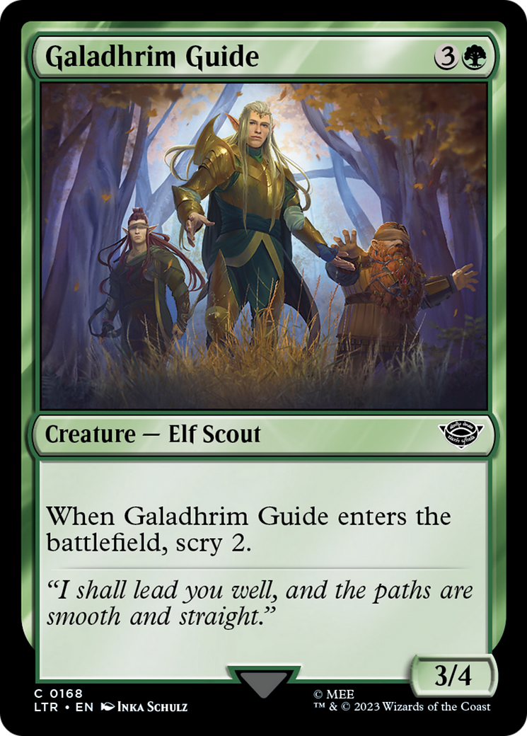 Image of Galadhrim Guide (LTR-168) - The Lord of the Rings: Tales of Middle-earth