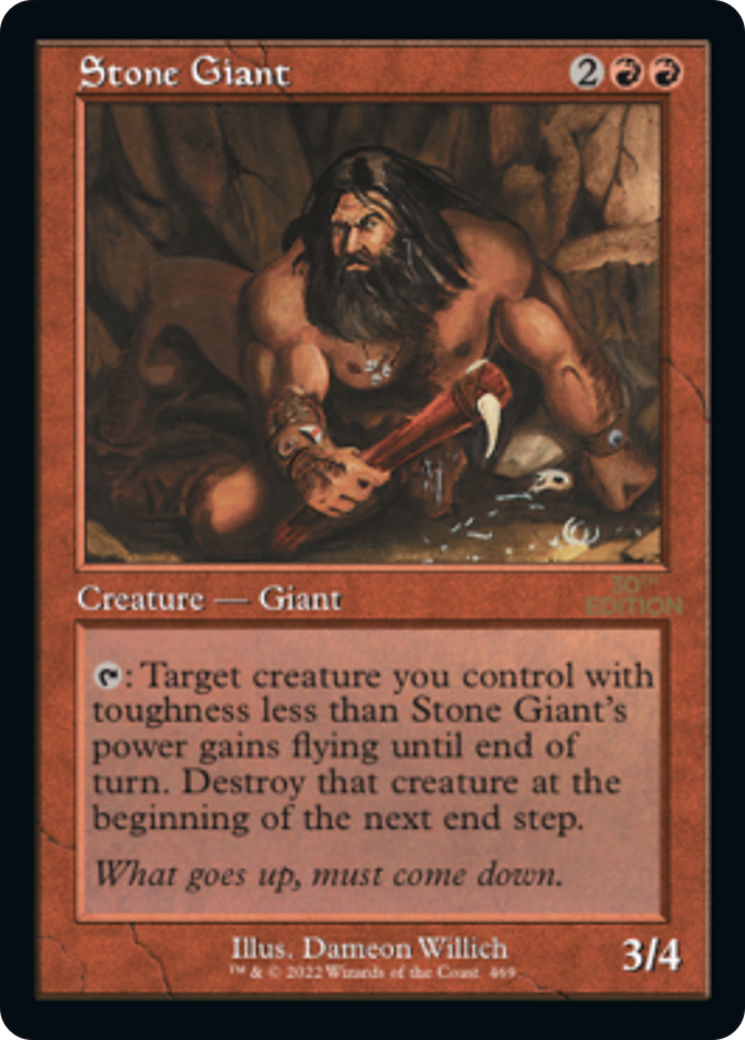 Image of Stone Giant (Retro Frame) (30A-469) - 30th Anniversary Edition
